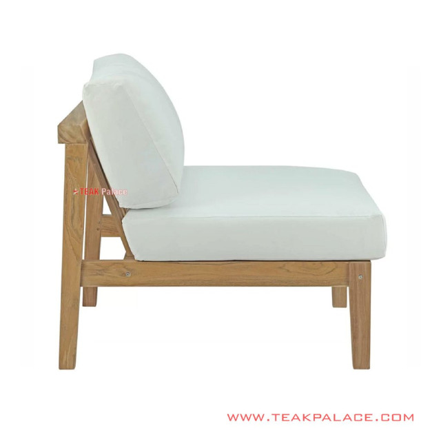  Kursi Santai Kayu Jati Single Athila Minimalis