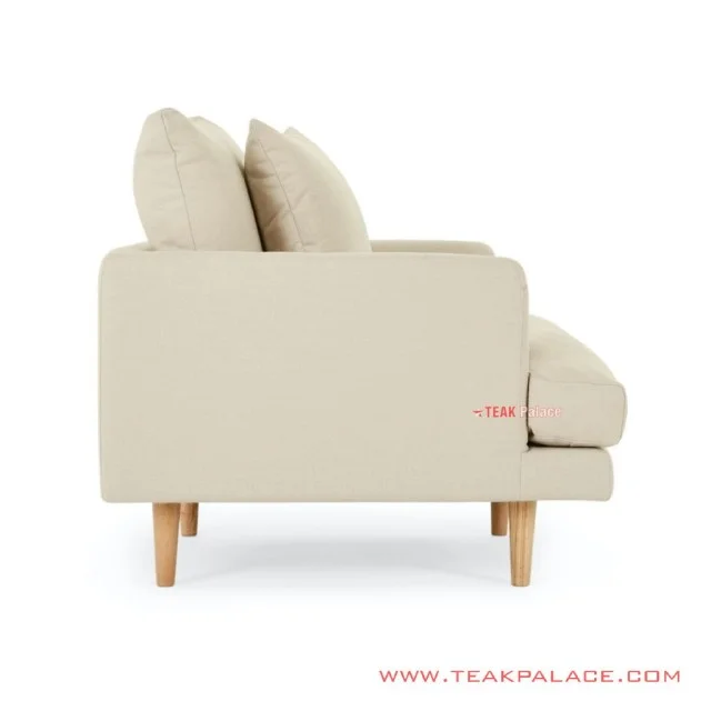 Sofa Minimalis Hampton Linen 1 Seater