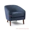 Sofa Minimalis Single Seri Jonah Biru Tua Sofa Minimalis Single Seri Jonah Biru Tua