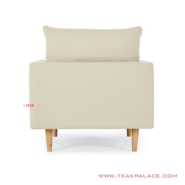 Sofa Minimalis Hampton Linen 1 Seater