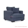 Sofa Tamu Single Truman Denim Minimalis Sofa Tamu Single Truman Denim Minimalis