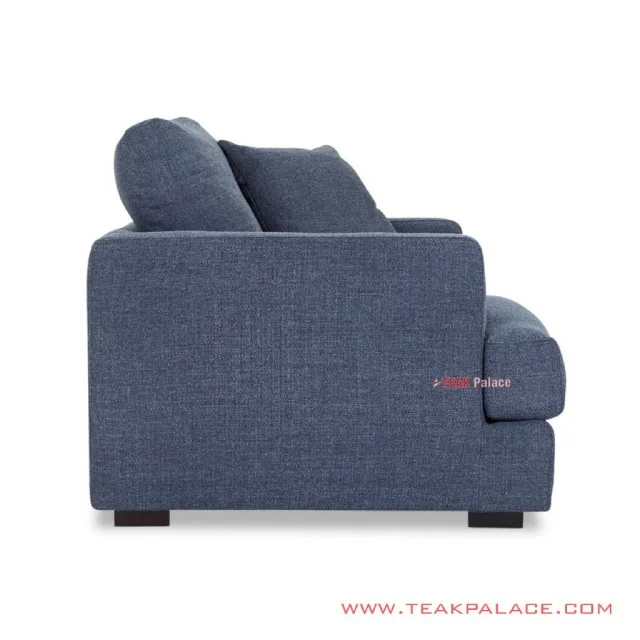 Sofa Tamu Single Truman Denim Minimalis Sofa Tamu Single Truman Denim Minimalis