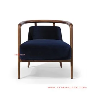 Sofa Single Unico Minimalis Denim Jati