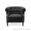 Sofa Tamu Jati Chester Hitam