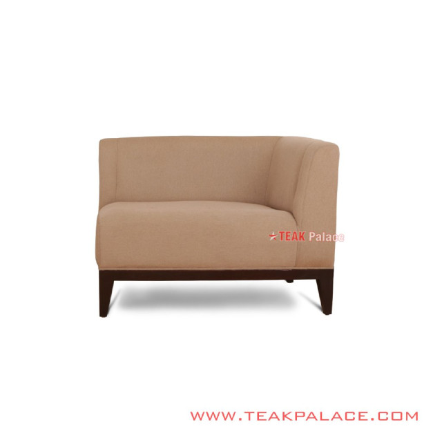 Sofa Single Sudut Jati Aries Minimalis Sofa Single Sudut Jati Aries Minimalis