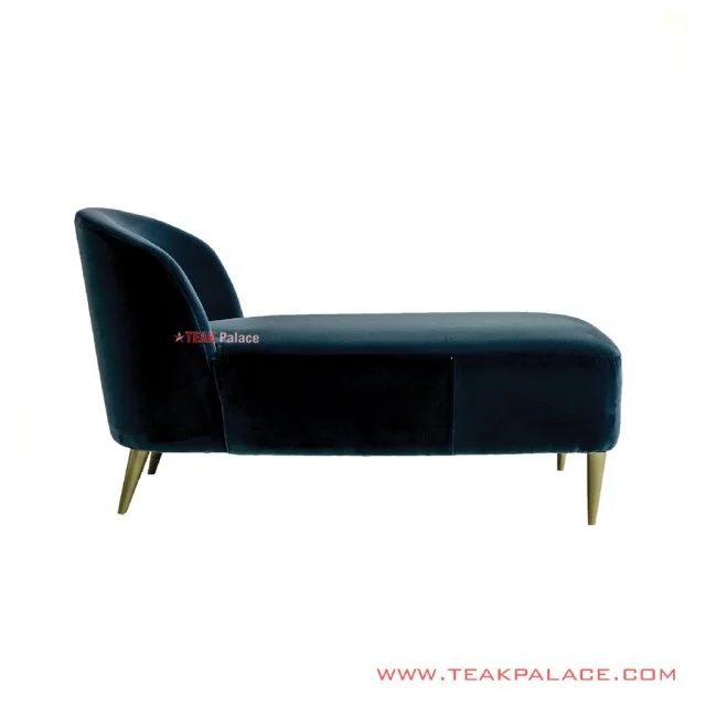 Bangku Sofa Kaki Jati Emas Seri Almira