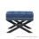 Stool Ruang Tamu Andriana Warna Denim