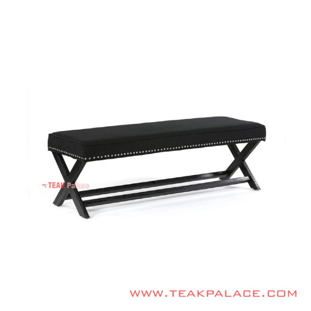 Bangku Seri Venico Hitam Minimalis