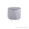 Stool Carren White Duco Minimalis