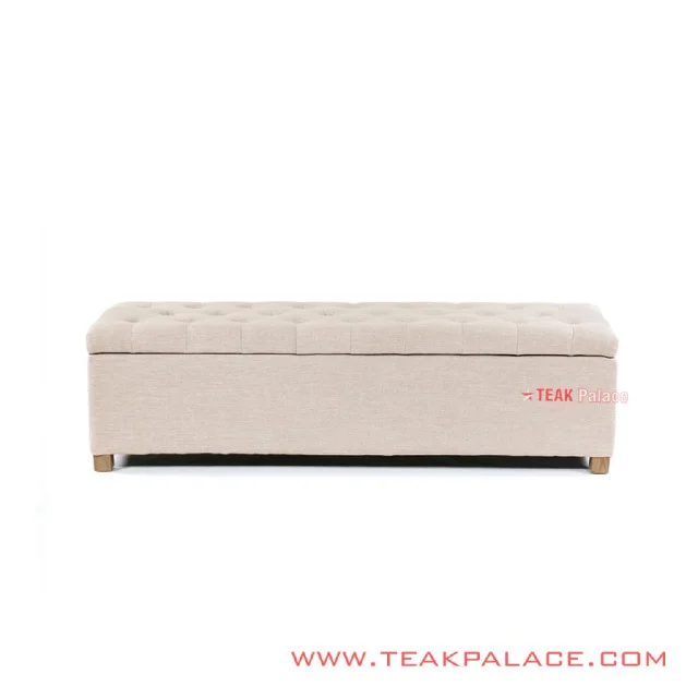 Bangku Box Penyimpanan 2 Dudukan Seri Marleti