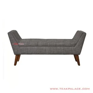 Bangku 2 Dudukan Florida Minimalis Abu-Abu