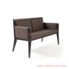 Bangku Teras Jati Kiano Black Walnut Minimalis Bangku Teras Jati Kiano Black Walnut Minimalis