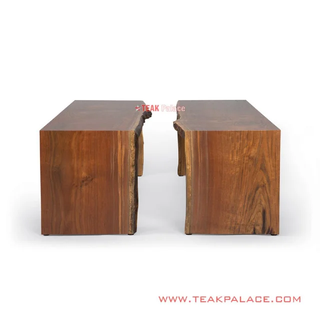 Bangku Set Kayu Jati 3 dudukan 1 pasang seri Nunung Bangku Set Kayu Jati 3 dudukan 1 pasang seri Nunung