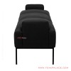 Bangku Upholster Black Kansas Minimalis
