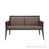 Bangku Teras Jati Kiano Black Walnut Minimalis Bangku Teras Jati Kiano Black Walnut Minimalis