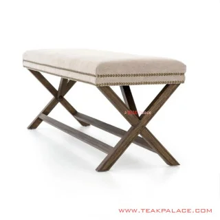 Bangku Taman Santai Minimalis Salak Brown Seri Nicolas