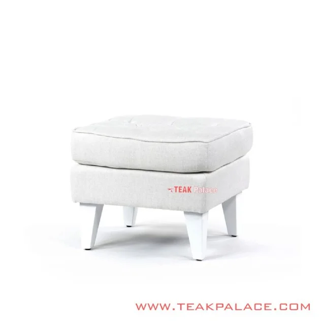 Gerlis Ottoman Jati Duco Putih