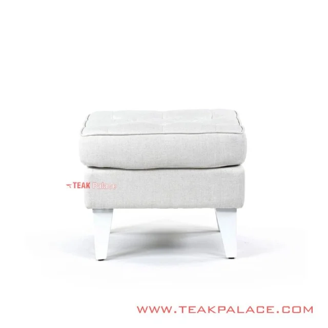 Gerlis Ottoman Jati Duco Putih