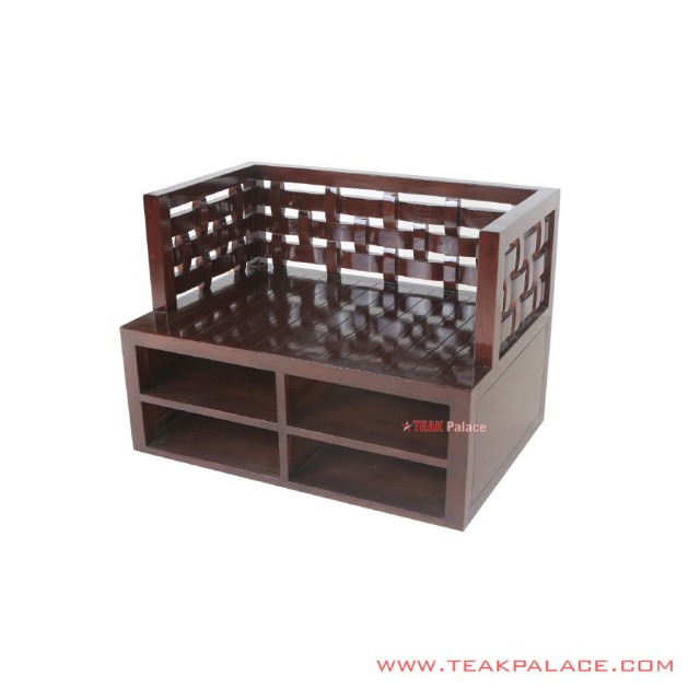 Bangku Ketupat Single Kayu Jati Solid Minimalis Modern Bangku Ketupat Single Kayu Jati Solid Minimalis Modern