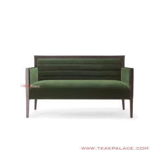 Bangku Tamu Minimalis Jati Seri Nessa Hijau