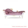 Sofa Santai Kayu Jati Ukir Warna Putih Ungu Seri Dahlia Sofa Santai Kayu Jati Ukir Warna Putih Ungu Seri Dahlia