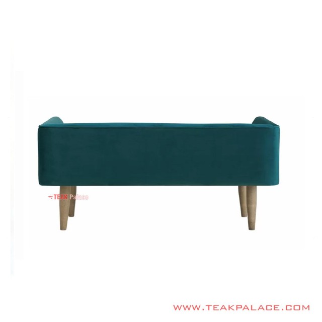 Bangku Tirana Kayu Natural Minimalis 2 Dudukan Oasis