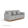 Sofa 3 Dudukan Minimalis Apartemen Seri Benson Abu-Abu Sofa 3 Dudukan Minimalis Apartemen Seri Benson Abu-Abu