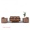 Sofa Minimalis Coklat 3211 Seri Benson TKDN