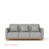 Sofa 3 Dudukan Minimalis Apartemen Seri Benson Abu-Abu Sofa 3 Dudukan Minimalis Apartemen Seri Benson Abu-Abu