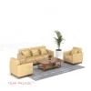 Sofa 311 TKDN Benson Kulit Sintetis Warna Mocca