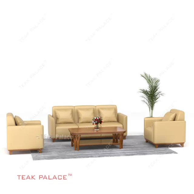 Sofa 311 TKDN Benson Kulit Sintetis Warna Mocca