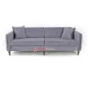 Sofa Minimalis Mewah Bulgari 3 Dudukan Abu