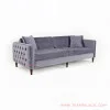 Sofa Minimalis Mewah Bulgari 3 Dudukan Abu