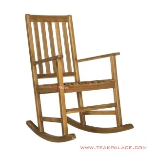 Kursi Goyang Salak Brown Minimalis Seri Dahlan