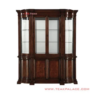 Lemari Rak Pajangan Kayu Jati Klasik Seri Klaten Lemari Rak Pajangan Kayu Jati Klasik Seri Klaten