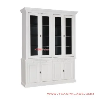 Lemari Pajangan Hiasan Kayu Jati Putih Seri Jakarta Lemari Pajangan Hiasan Kayu Jati Putih Seri Jakarta