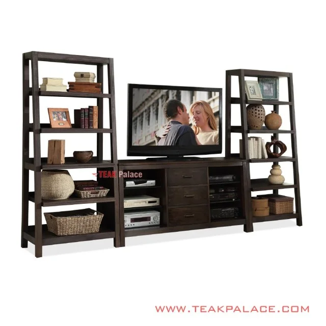 Set Meja TV 2 Rak Pajangan Kayu Jati Minimalis Surabaya Set Meja TV 2 Rak Pajangan Kayu Jati Minimalis Surabaya