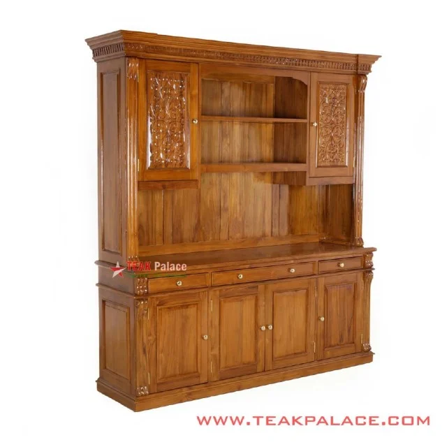 Lemari Hias Pajangan Ukir Golden Teak Seri Palembang Lemari Hias Pajangan Ukir Golden Teak Seri Palembang
