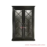 Lemari Pajangan Jati Wina Hitam Minimalis Lemari Pajangan Jati Wina Hitam Minimalis