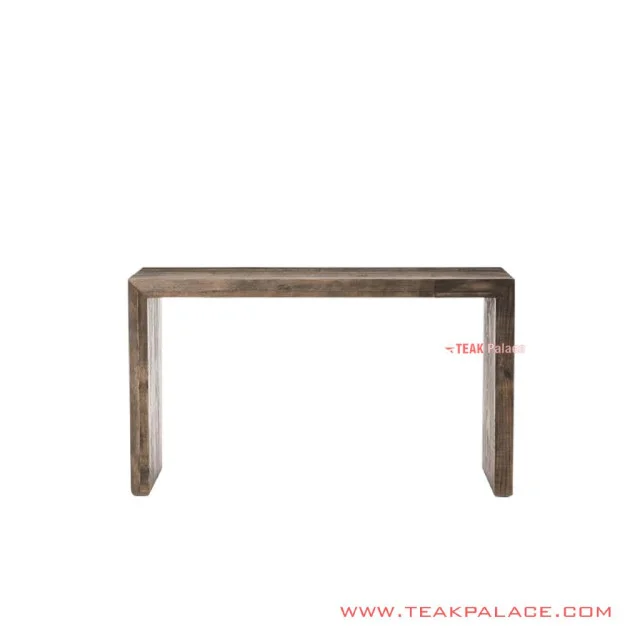 Meja Konsol Jati White Wash Rustic Seri Sukabumi Meja Konsol Jati White Wash Rustic Seri Sukabumi