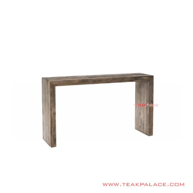 Meja Konsol Jati White Wash Rustic Seri Sukabumi Meja Konsol Jati White Wash Rustic Seri Sukabumi