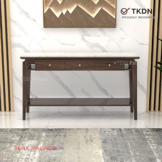 Meja Konsol Minimalis Modern Mewah Marmer Zenvo Meja Konsol Minimalis Modern Mewah Marmer Zenvo