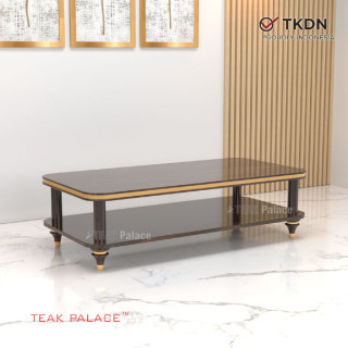 Meja Tamu Kayu Jati Mewah Minimalis Modern Seri Nias