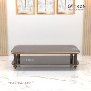 Meja Tamu Kayu Jati Mewah Minimalis Modern Seri Nias