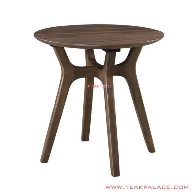 Meja Teras Minimalis Seri Ixona Salak Brown Tua