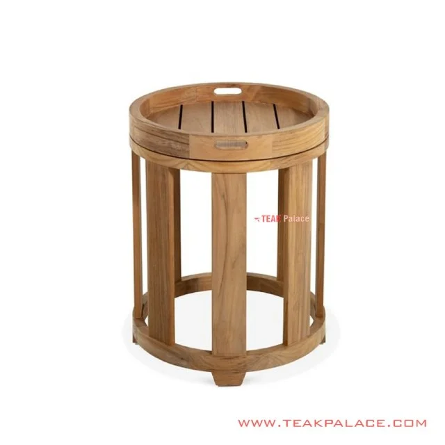 Meja Sudut Unik Bundar Leana Minimalis Jati Solid Meja Sudut Unik Bundar Leana Minimalis Jati Solid