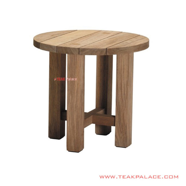 Meja Sudut Bundar Jati Solid Natural Seri Monte Minimalis Meja Sudut Bundar Jati Solid Natural Seri Monte Minimalis