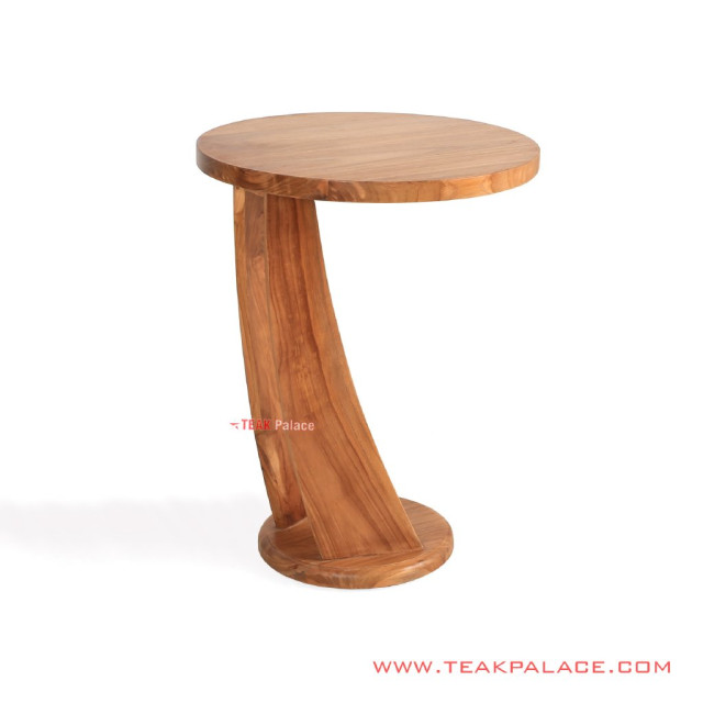 Meja Sudut Kayu Jati Minimalis Modern Unik Asoka Meja Sudut Kayu Jati Minimalis Modern Unik Asoka