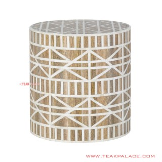 Meja Sudut Bundar Natural Minimalis Seri Blois Meja Sudut Bundar Natural Minimalis Seri Blois