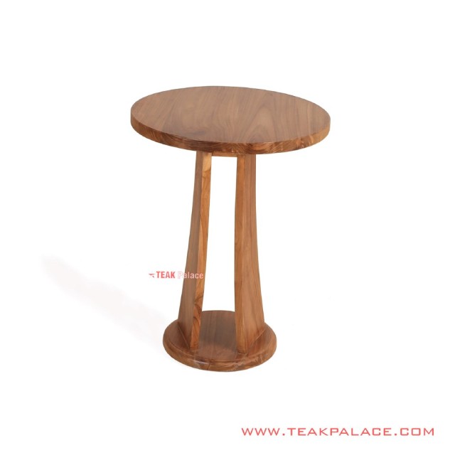 Meja Sudut Kayu Jati Minimalis Modern Unik Asoka Meja Sudut Kayu Jati Minimalis Modern Unik Asoka